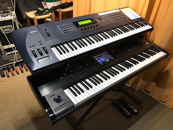 Yamaha EX5 and Korg Kronos